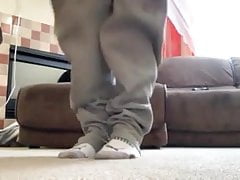 Ankle Socks couch masturbation