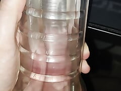 Quick Fleshlight Cum with closeup