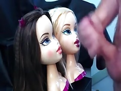 Barbi dolls receive cum.mp4