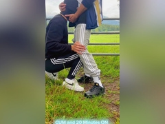 Straight Polish Master Dominate His Gym Buddy Friend First Time Blowjob Hard Fuck Sneakers Socks