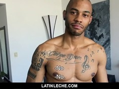 LatinLeche - Hot ripped Latino gets seduced and pleasured