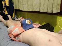 Vids gonzo de Latino muy cachondo en su hogar