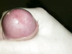 Close up of my cock shooting a huge load