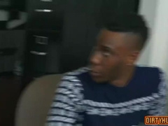 Muscle homosexual three way and facial cumshot