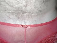 Ale calcinha de renda transparente