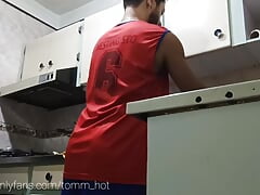 I Come Home After Playing a Soccer Game and I Take Advantage of the Fact That I'm Alone to Masturbate