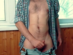 Solo male cumshot, solo male moaning, virgin boy cums fast