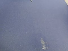 Peeing in a swimsuit