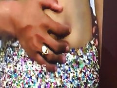 Soundarya hot chocolate navel cumming shot