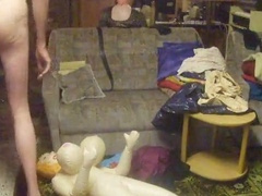 Masturbation toy, homosexual, toy creampie