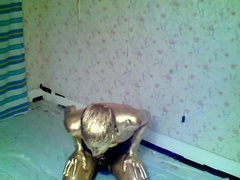 Gold Body Paint