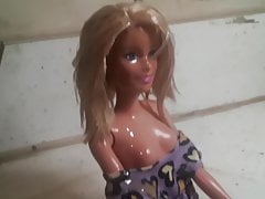 Barbie and her happy, cummy face.