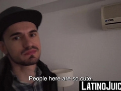 Horny stud Gael grabs inked Kendros huge boner and eats it like dessert