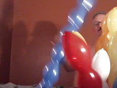 Squiggly Balloon Ride and Pop!!! - Retro - Balloonbanger