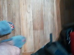 walking on flat shoes in the flat