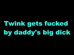 Young twink used and fucked by a BIG MONSTER COCK (Part 1)