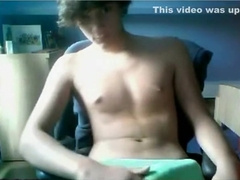 Twink Boy Wanks And Cums