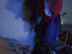 The little slut was already so hot that she couldn't stand it and she stuck a dildo