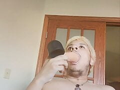Fucking my throat harder and deeper