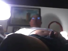 grandpa stroke on webcam