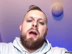 Blonde men, solo, alpha domination