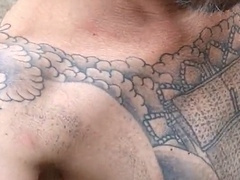 Barefucker6 enjoys a naked barefoot walk in the countryside - Gay exhibitionist delight!