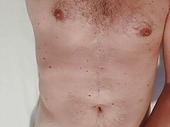 Cum on belly