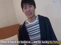 Hung Asian teen 18+ Tugging 10 Min