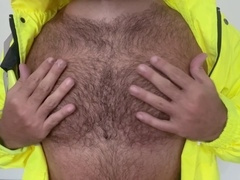 Solo, men masturbating solo, hairy