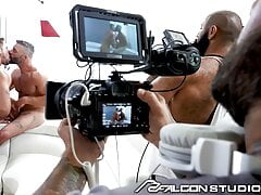 Handsome Hunk Roman Todd Gets Fucked Live - FalconStudios