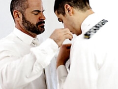 Elder Ricci has to endure anal mauling from a bear