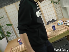 IN THE SUBWAY AND HANDJOB