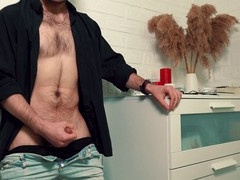 Hot Guy Jerks Loud Cum