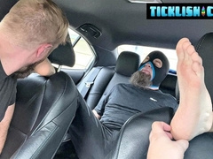 Petting & Adoring Jays Feet As Payment For His Ride