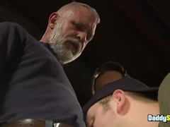 Allen Platinum Luvs Getting Deep throated by Sizzling Pounding Daddies