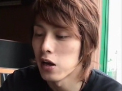Horny Asian homosexual guys in Crazy rimming, twinks JAV scene