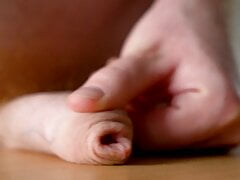 Foreskin Show Off on big uncut cock