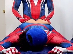 Superhero gets it in the butt