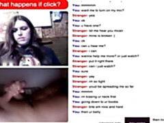 Omegle Series #50 - Horny chick sees