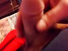 Jerking off and cumming multiple times