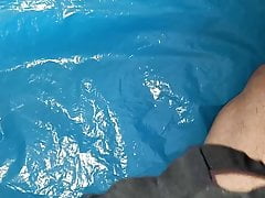 Cum on worn Slip
