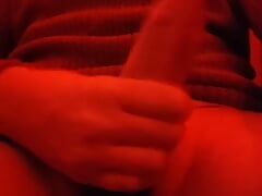 Jerk off in adult cinema