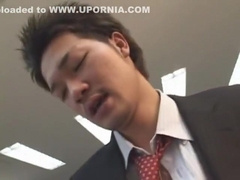Dirty Asian Office Workers Are Screwing After Hard D