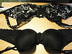 cum on two bras