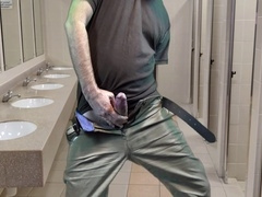 Public, hand job, dilf