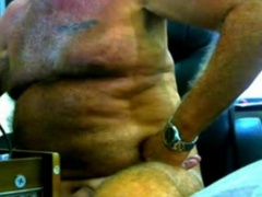 Senior Stud Fapping on Cam