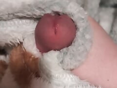 Fleece blanket jerk off