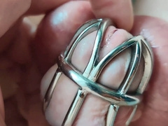 Sensual exploration of virginity with intimate urethral drill action and a mesmerizing slow-motion cumshot