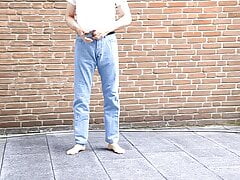 Jeans under Jeans