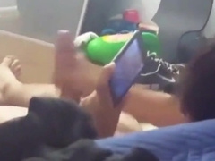 My Best Friend Lets Me Record Him Stroking His Big Cock